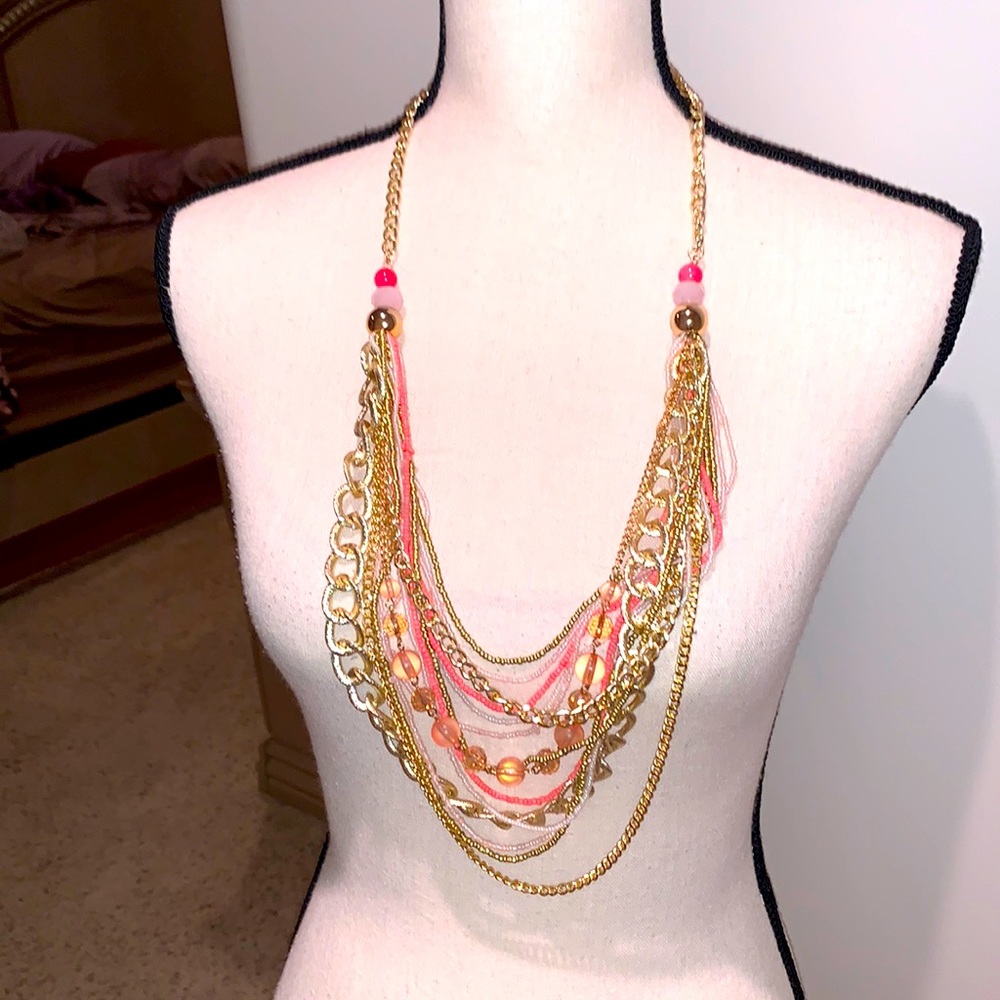 Multi strand necklace